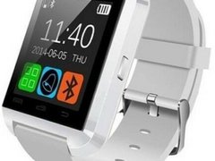 Smartwatch iUni U8+, BT, LCD 1.44 inch, Notificari, Alb